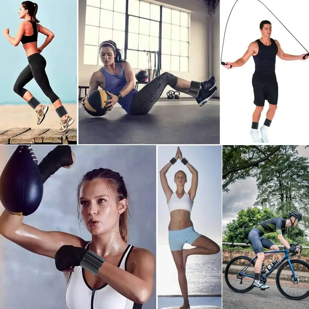 Verstellbare Silikongewichte für Walking, Pilates und Home-Training