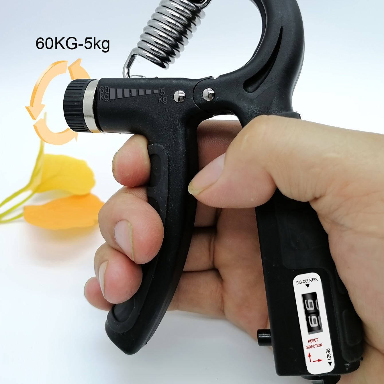 Handgelenk- und Fingertrainer für kurze Trainingseinheiten