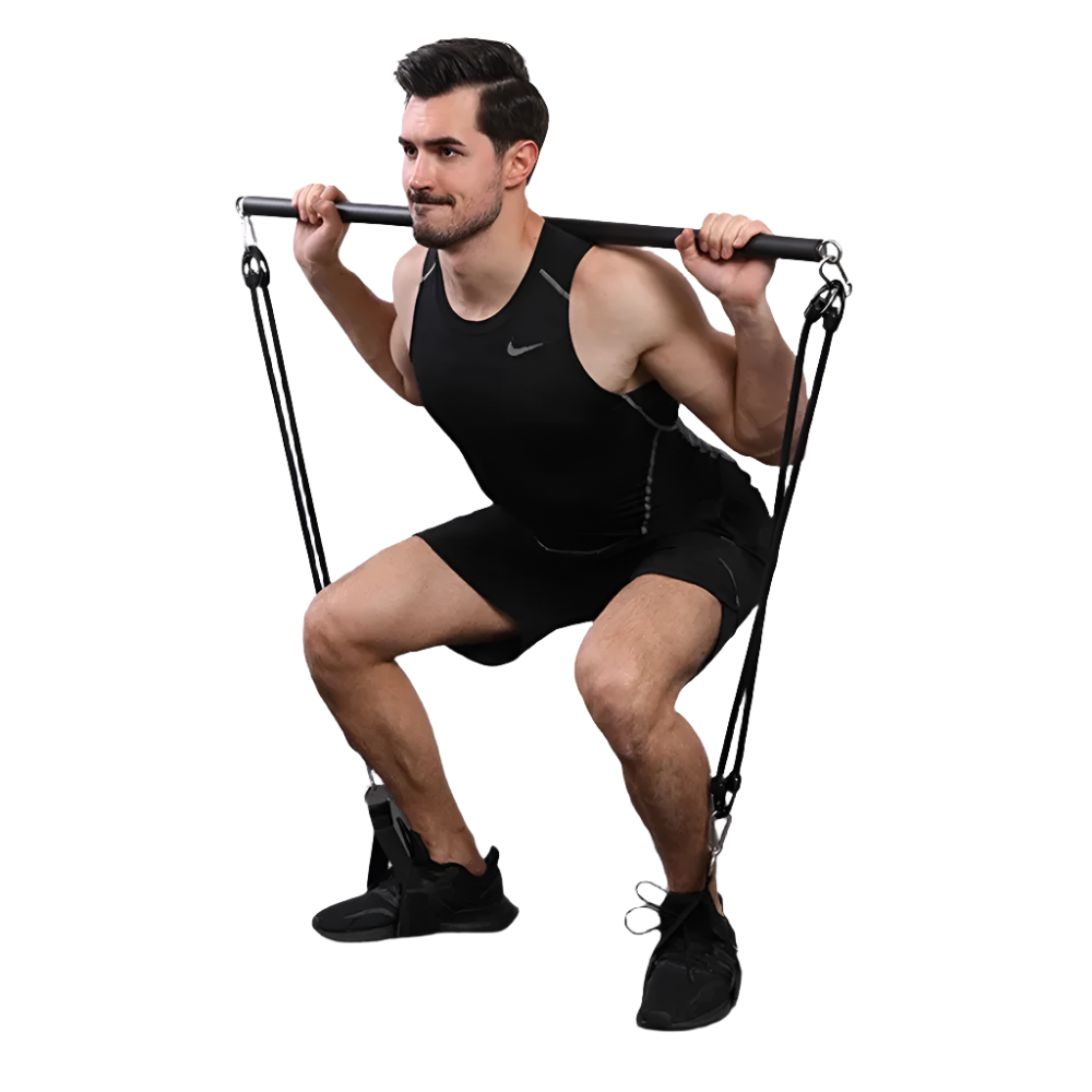 Pilates Bar für Core-, Mobility- und Kraftübungen zuhause