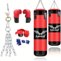 Boxsack-Set für Zuhause mit 100 cm langem Boxsack